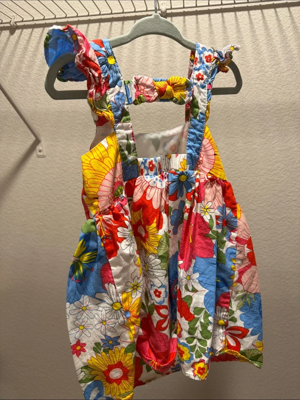Counting Daises Toddler/Girl Vibrant Floral Sundress - Multicolor 3T